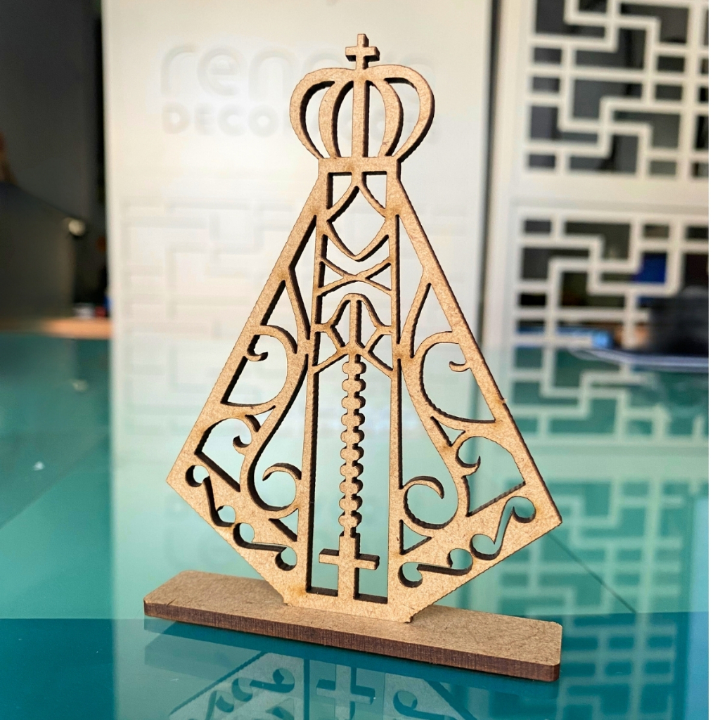 kit Lembrancinha Religiosa Totem Nossa Senhora Aparecida Item Católico Lembrancinha Católica