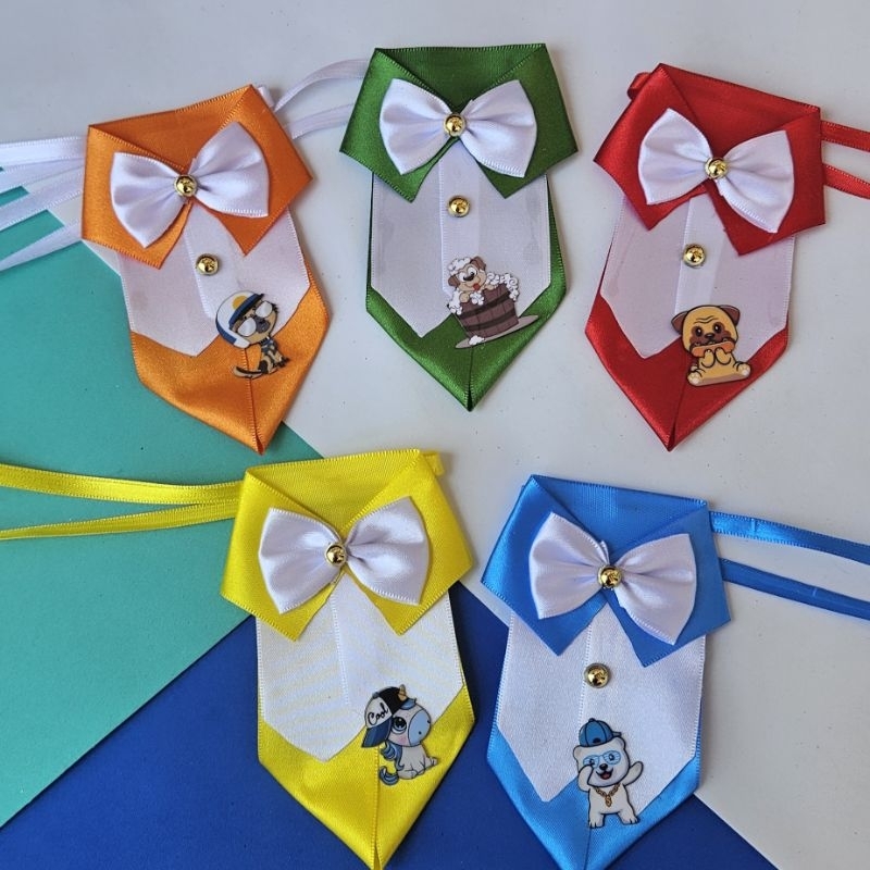 5 / 10 / 20 / 25 Und Gravata pet social banho e tosa para pet cachorro macho pet shop