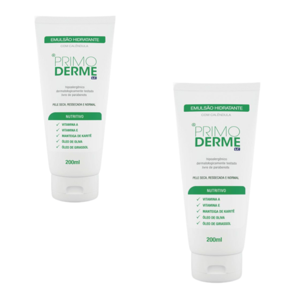 Primo Derme Kit C/2 Hidratante Nutritivo - C/calêndula 200ml