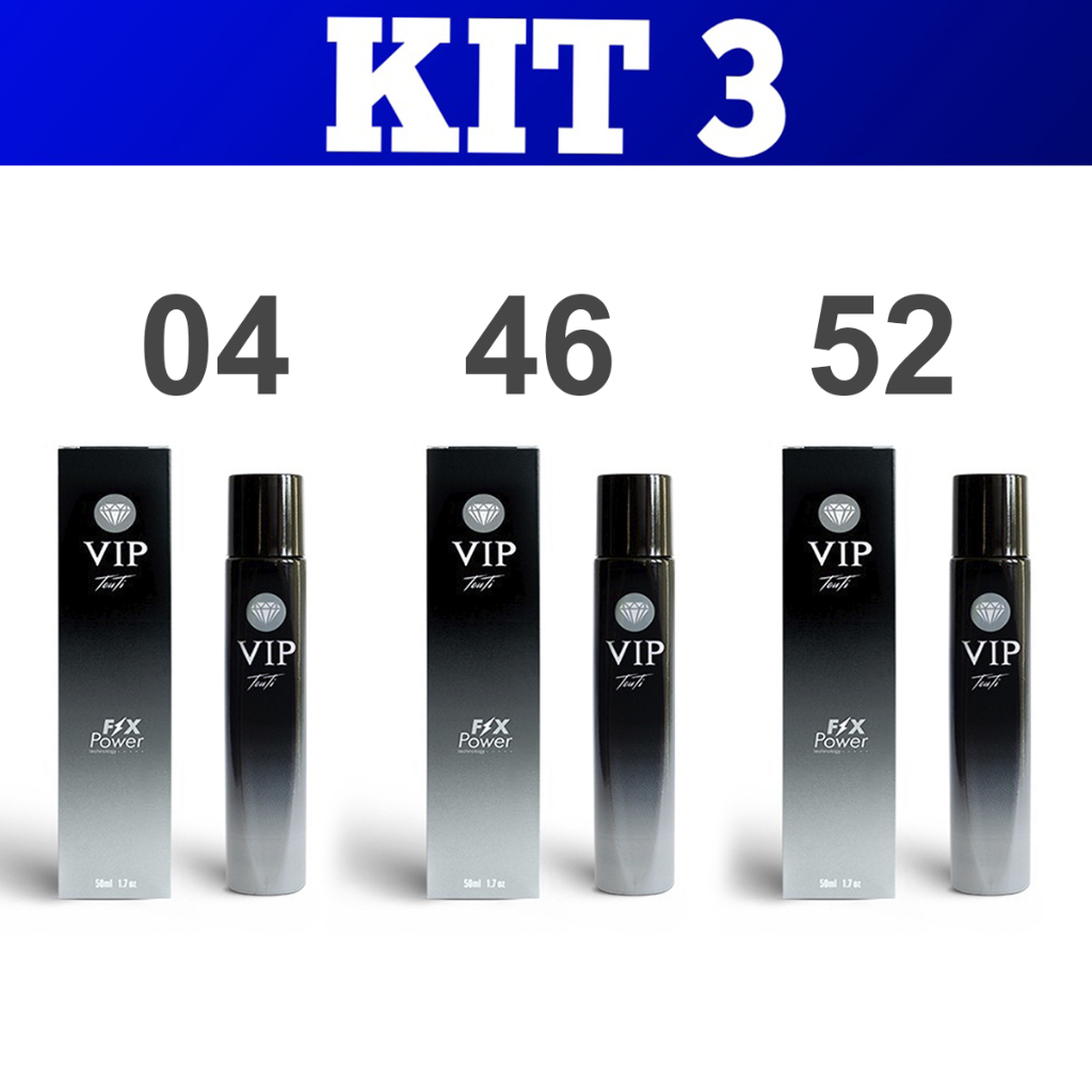 3 Perfume Masculino Touti Vip 04 52 e 46  (Mais Vendidos) em Oferta na Shopee