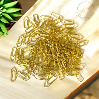 100/200 Mini clip dourado n 5 para mimo e convite de festa de aniversário casamento grampo clip para lembrancinhas em Oferta na Shopee