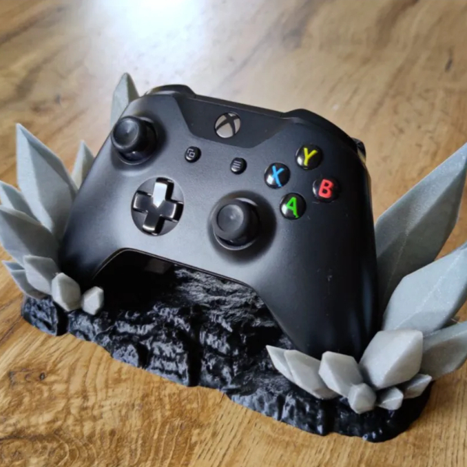 Suporte de Controle de Video Game Xbox em Formato de Cristal Medieval em Oferta na Shopee