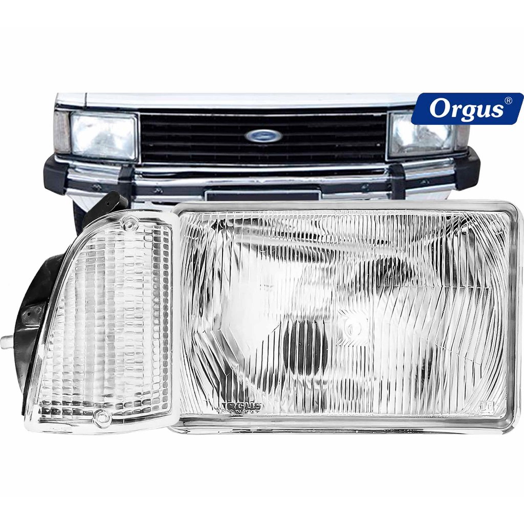 Farol Corcel II 1979 1980 1981 1982 1983 1984 Belina Pampa Orgus Lente de Vidro e Seta Cristal