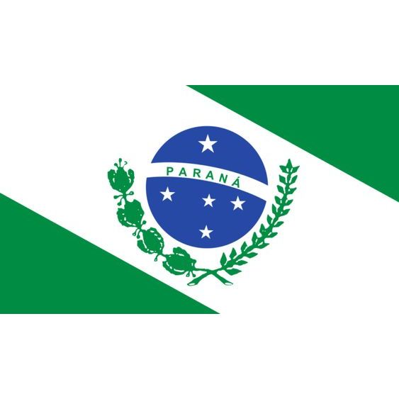Bandeira Estado Do Paraná 140cm x 100cm Tecido Em Poliéster Alta Qualidade em Oferta na Shopee