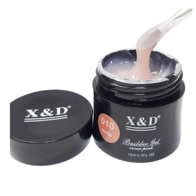 12unidades  Builder Gel 15g xd (pode mistura cor )