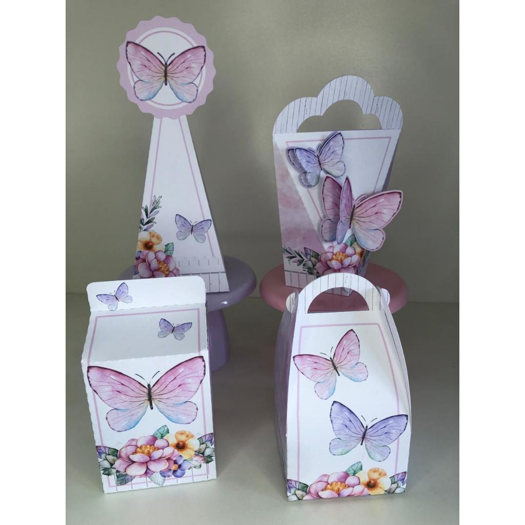Personalizados Jardim Encantado - Personalizados Borboletas  -kit festa-lembrancinha-aniversario- festa infantil