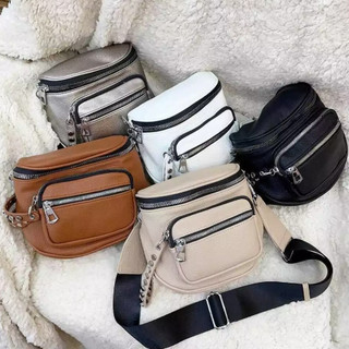 Bolsa Feminina Estilo Pochete Transversal Grande Espaçosa RC-6035