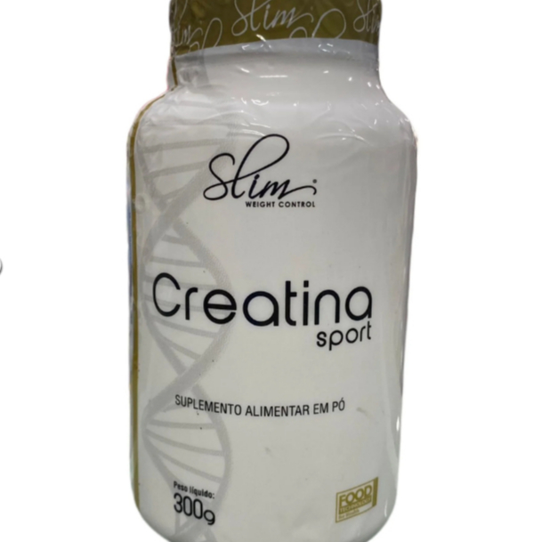 Creatina Pura Slim Em Pó 300g ---- Envio Rápido