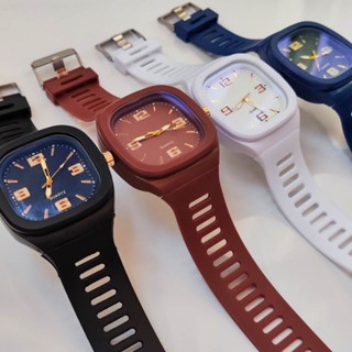 RelógioOriginal de ponteiro Relógios masculinos e femininos Unissex Tamanho grande relogio de punho quadrado ATENZA em Oferta na Shopee