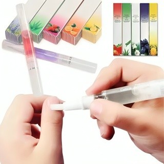 kit 24,12, 6 ou 3 Canetas Óleo Hidratante De Cutículas Revitalizador De Unhas Gel Fragrân…