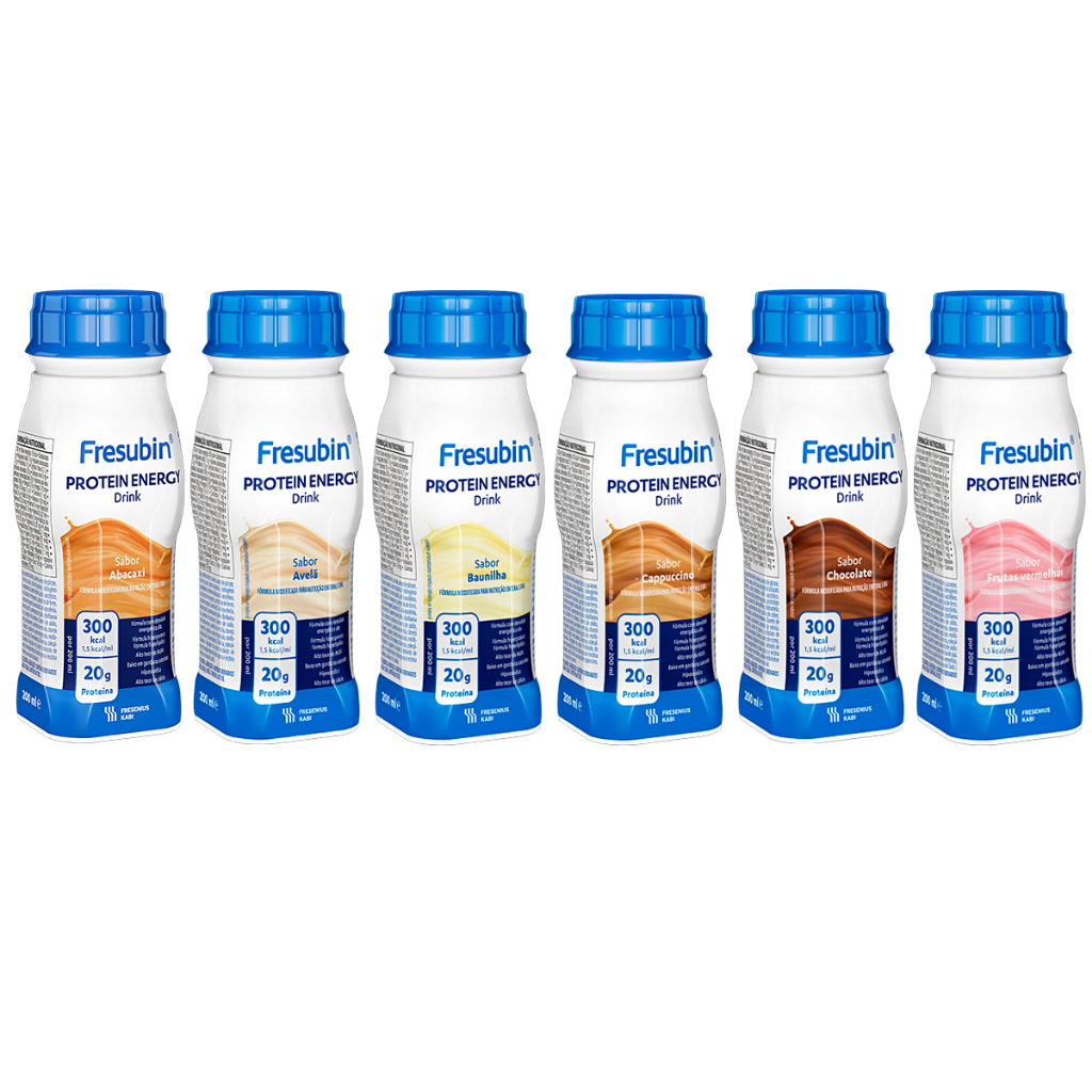 Fresubin Protein Energy Drink 200ml - Kit com 6 unidades 1 de casa Sabor - Fresenius