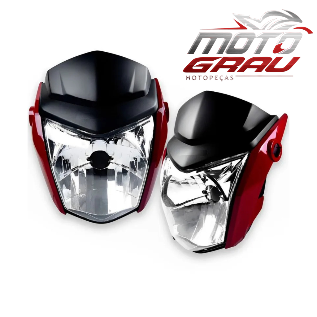 Frente da Honda Cg Start Fan 125/150/160 (2014 a 2021) Titan 125/150 (2014 e 2015)  - Padrão Original, Vermelha em Oferta na Shopee