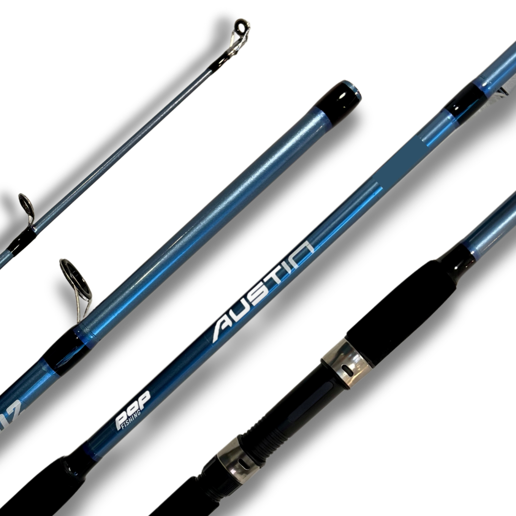 Vara Barata Para Molinete Maruri Austin 2,40m 60lbs Pesqueiro Cast 170g Pop Fishing Tamba Pirarara em Oferta na Shopee