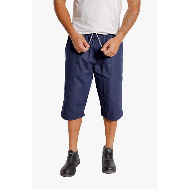 Bermuda de Brim Masculina Uniforme empresas Profissional 53