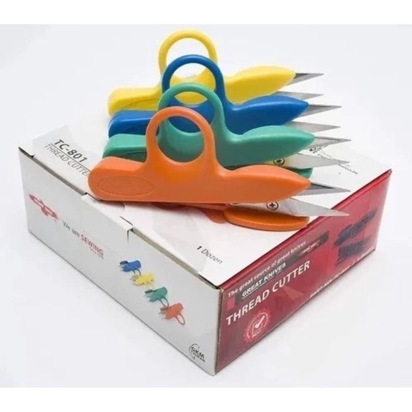 KIT 4 Tesoura Pic para Arremate de Linha ou Costura com dedo - Original - PROMOÇÃO em Oferta na Shopee