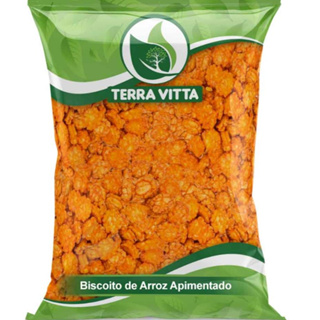 Biscoito de Arroz Apimentado 500g em Oferta na Shopee