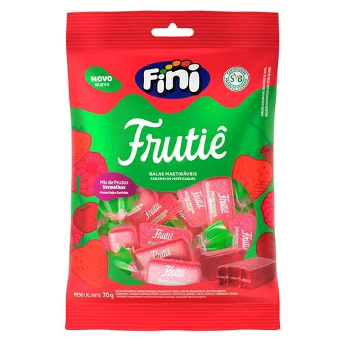 FINI FRUTIÊ FRS VERMELHAS 70G - Food & Beverages