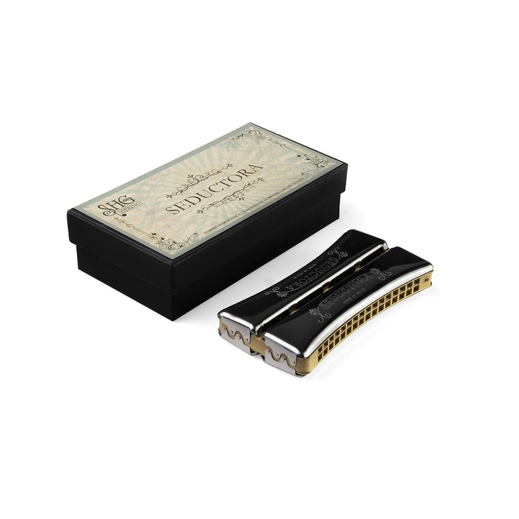 Gaita De Boca Hering Seductora 64 Dó/mi Com Nf - Hobbies & Collections
