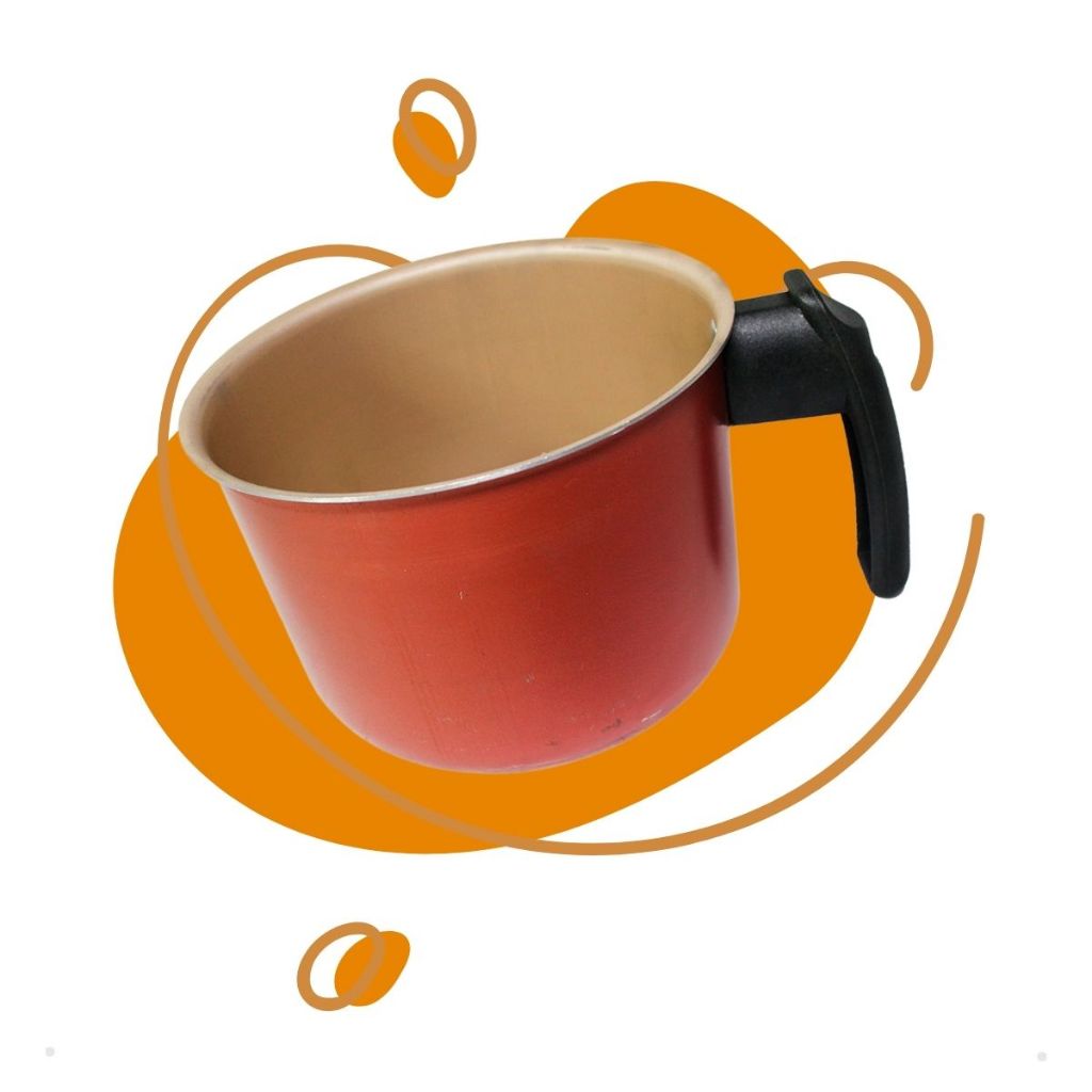 Fervedor Caneco Chaleira Antiaderente Café Chá Leite 1,25L