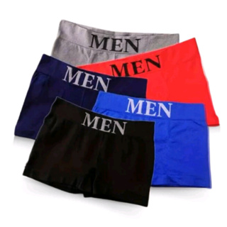 Promoção cueca masculina boxer microfibra lisas e estampadas sortidas em Oferta na Shopee