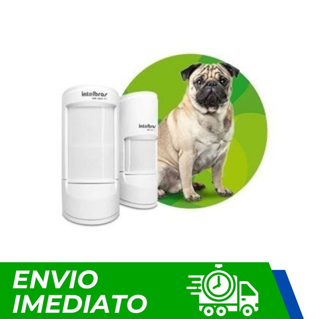 Sensor Presença Passivo Ivp 5001 Shield Pet 20kg Intelbras - Envio Imediato