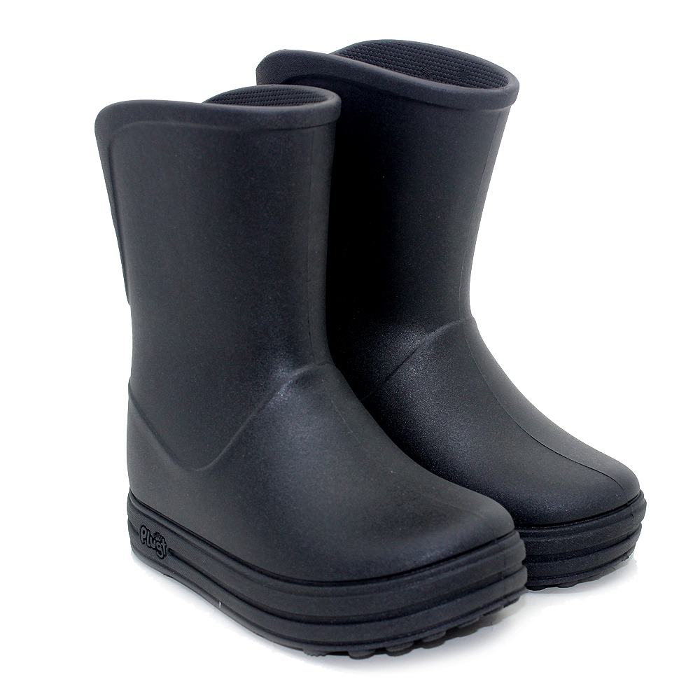 Bota Para Chuva Galocha Infantil Básica Reciclável Confortável Macio Plugt Linha Sustentável Cores · foto 2