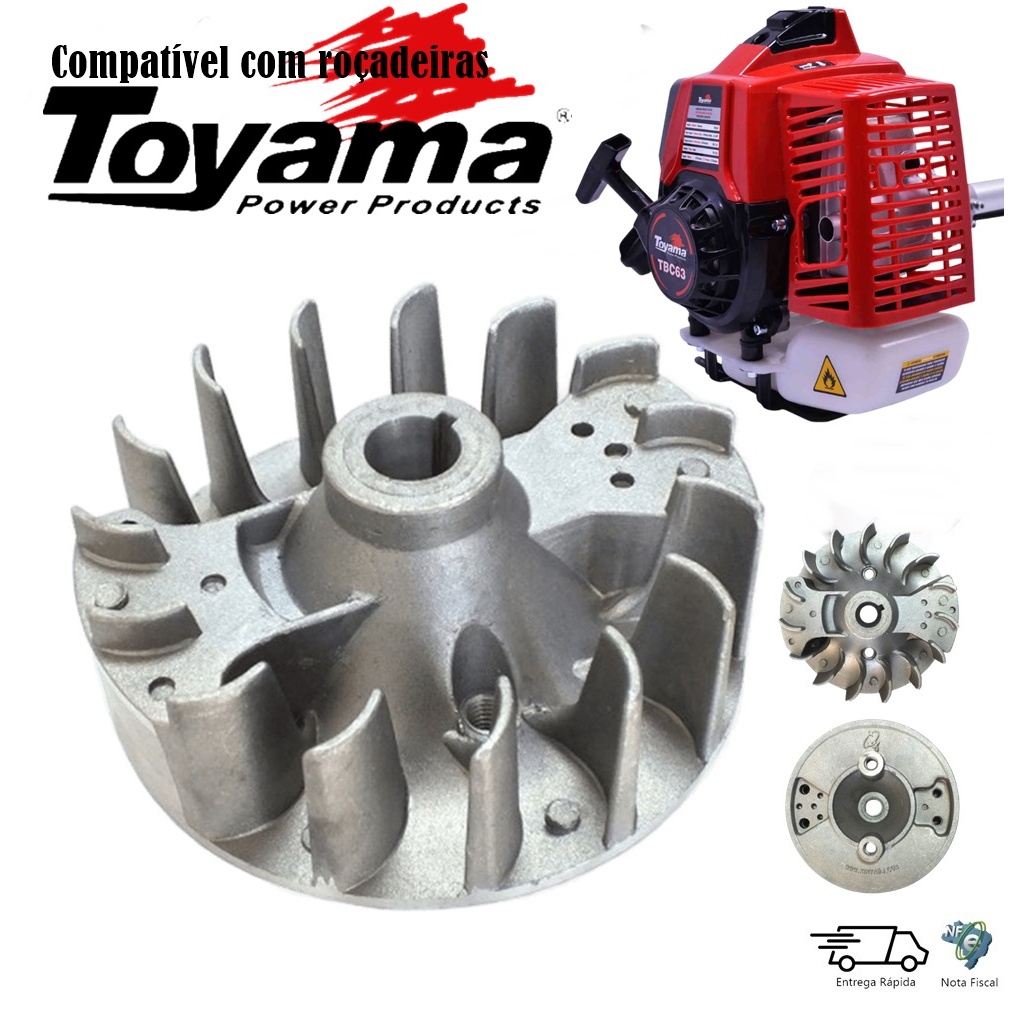 Volante Magnético Toyama 43cc e 52cc