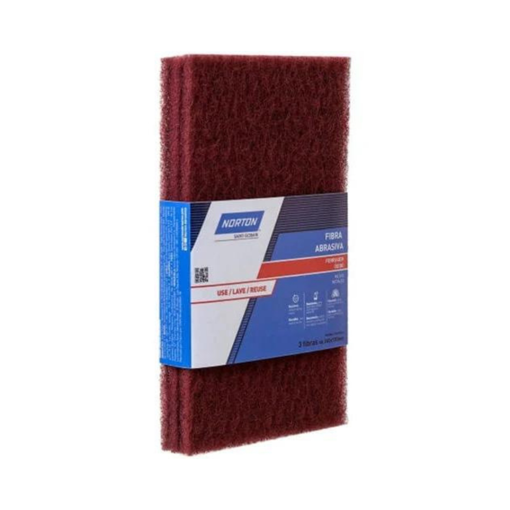 Manta Abrasiva Bear-tex Folha 115 x 230mm Norton - Unidade