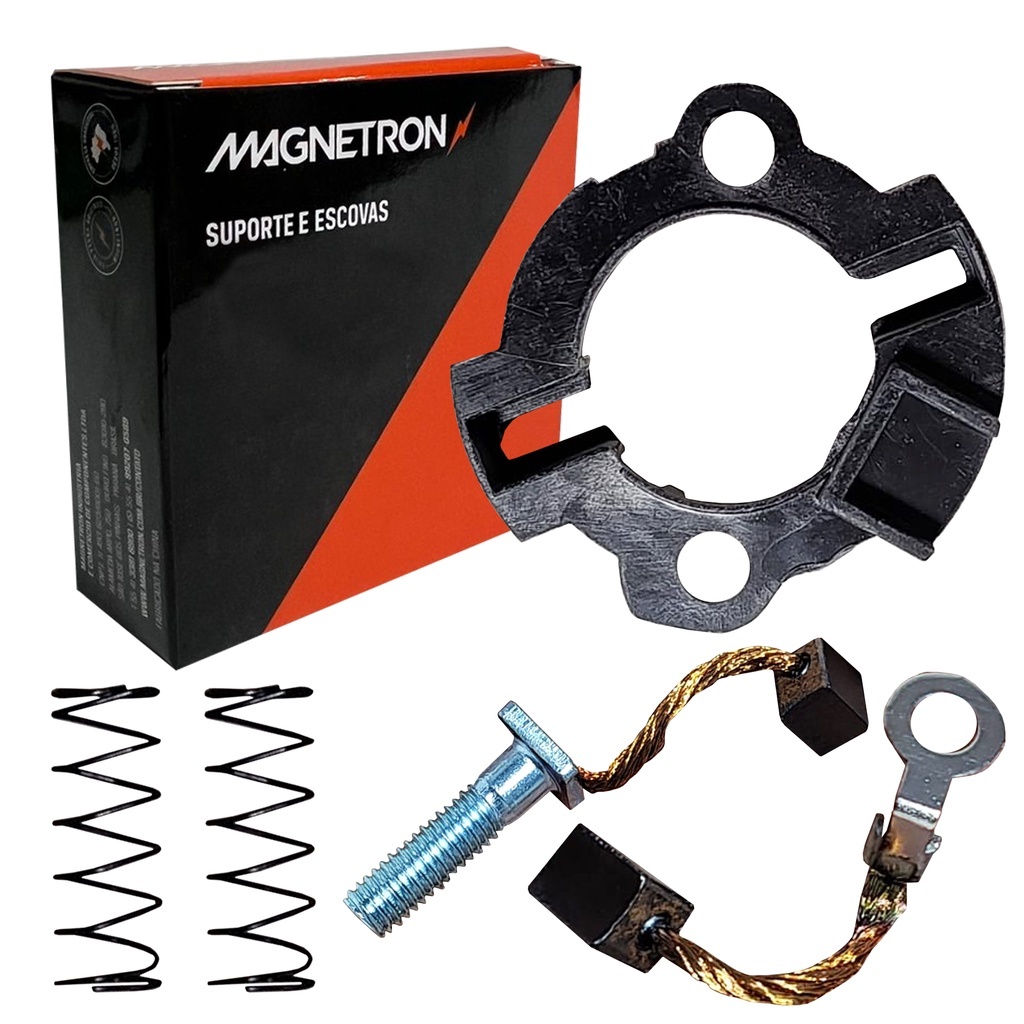Escova Suporte Motor Partida Arranque Titan 150 Fan 150 Fan 125 Fan 125i Biz 125 Titan 160 Fan 160 Bros Nrx 150 Bros Nrx 160 2004 Até 2024
