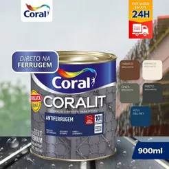 Coralit Tinta Anti Ferrugem 900ml Ferrolack