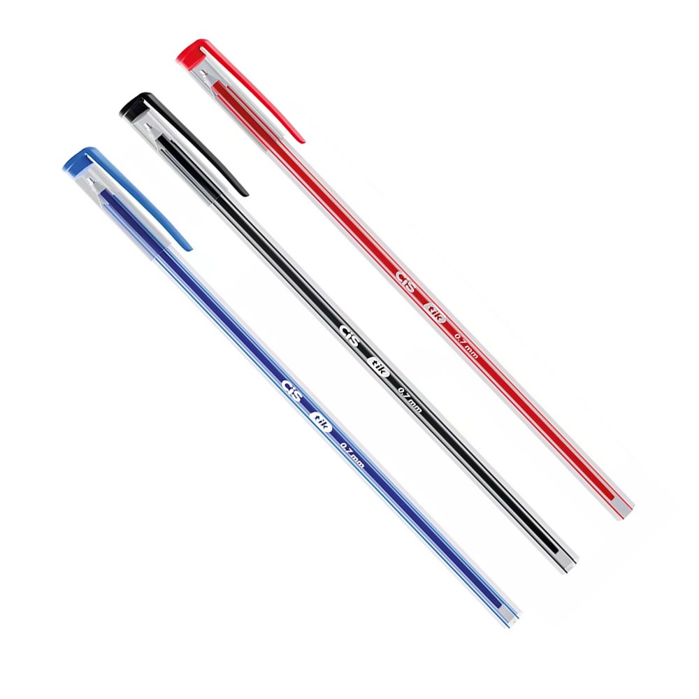 Caneta Esferográfica Tik Cis 0.7 mm A unidade ou Kit  - Escolha a Cor em Oferta na Shopee