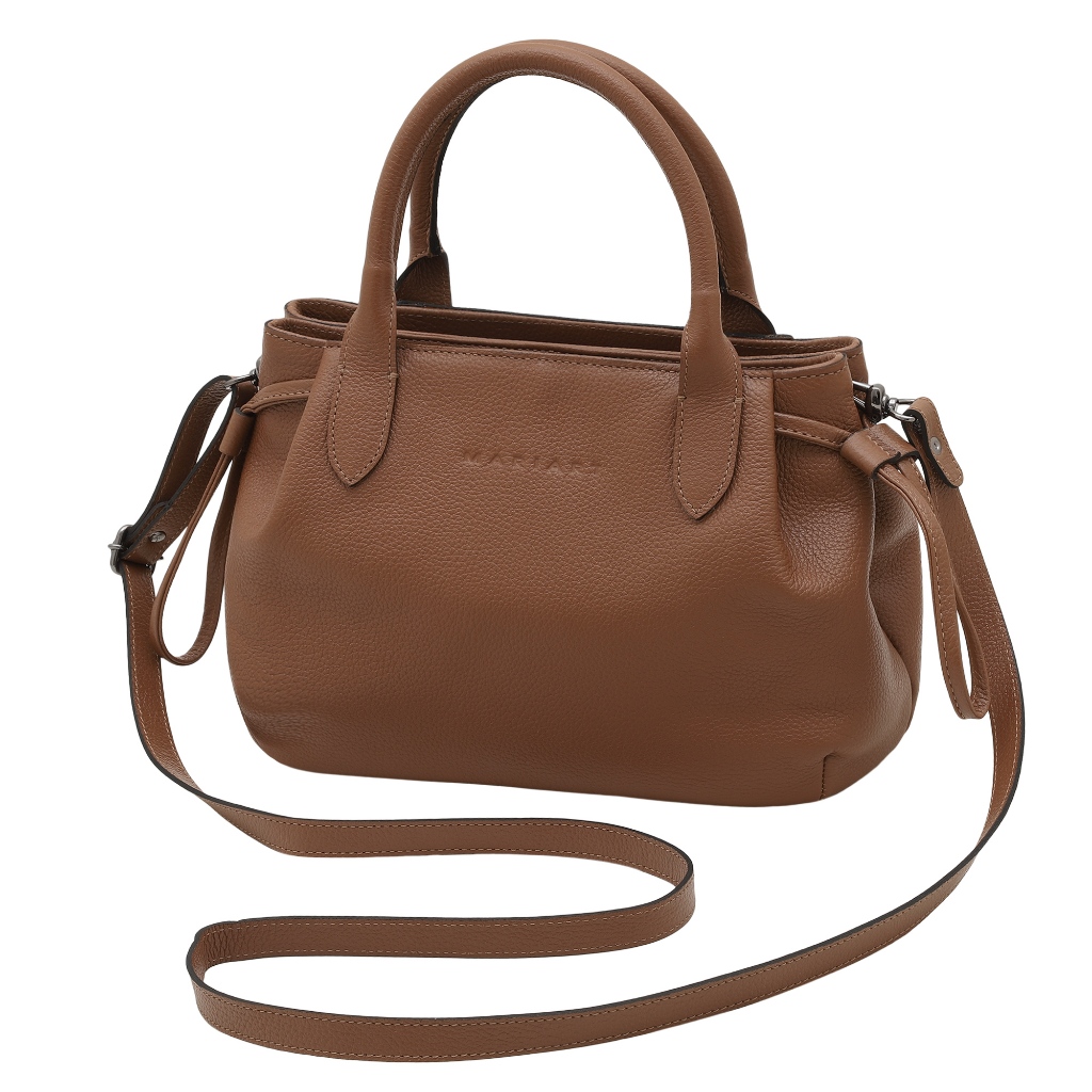 Bolsa Feminina Transversal De Couro Bovino Legítimo Mariart Mini Capitólio