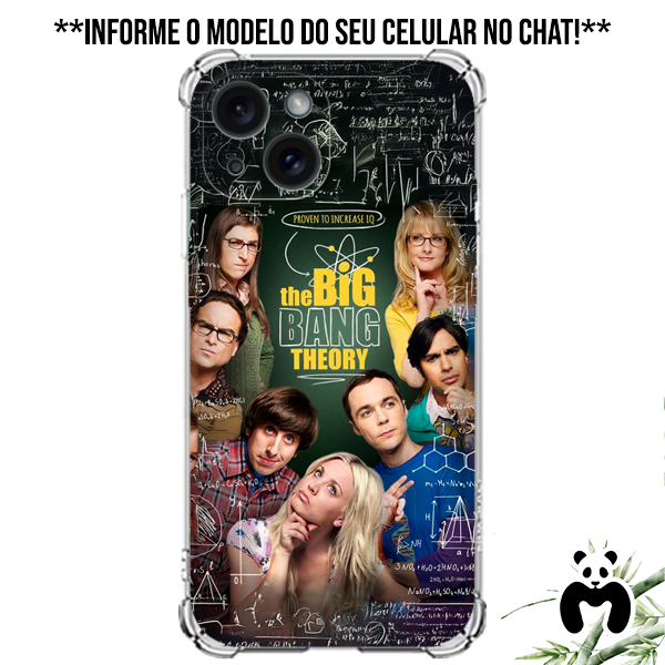 Capa Case Personalizada The Big Bang Theory Série Bazinga Spot Sheldon Penny Comédia Leonard Amy em Oferta na Shopee