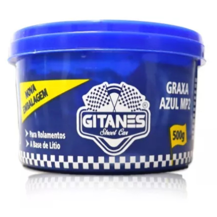 Graxa Azul Gitanes 500 G Para Rolamento E Uso Geral em Oferta na Shopee