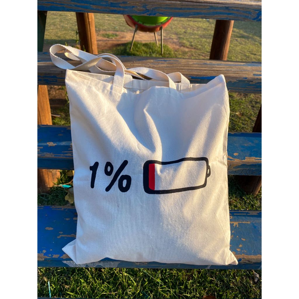 Ecobag 1% sacola ecológica,escola,faculdade, curso,personalizado,brinde,praia,moda,brinde,lembrancinha,presente