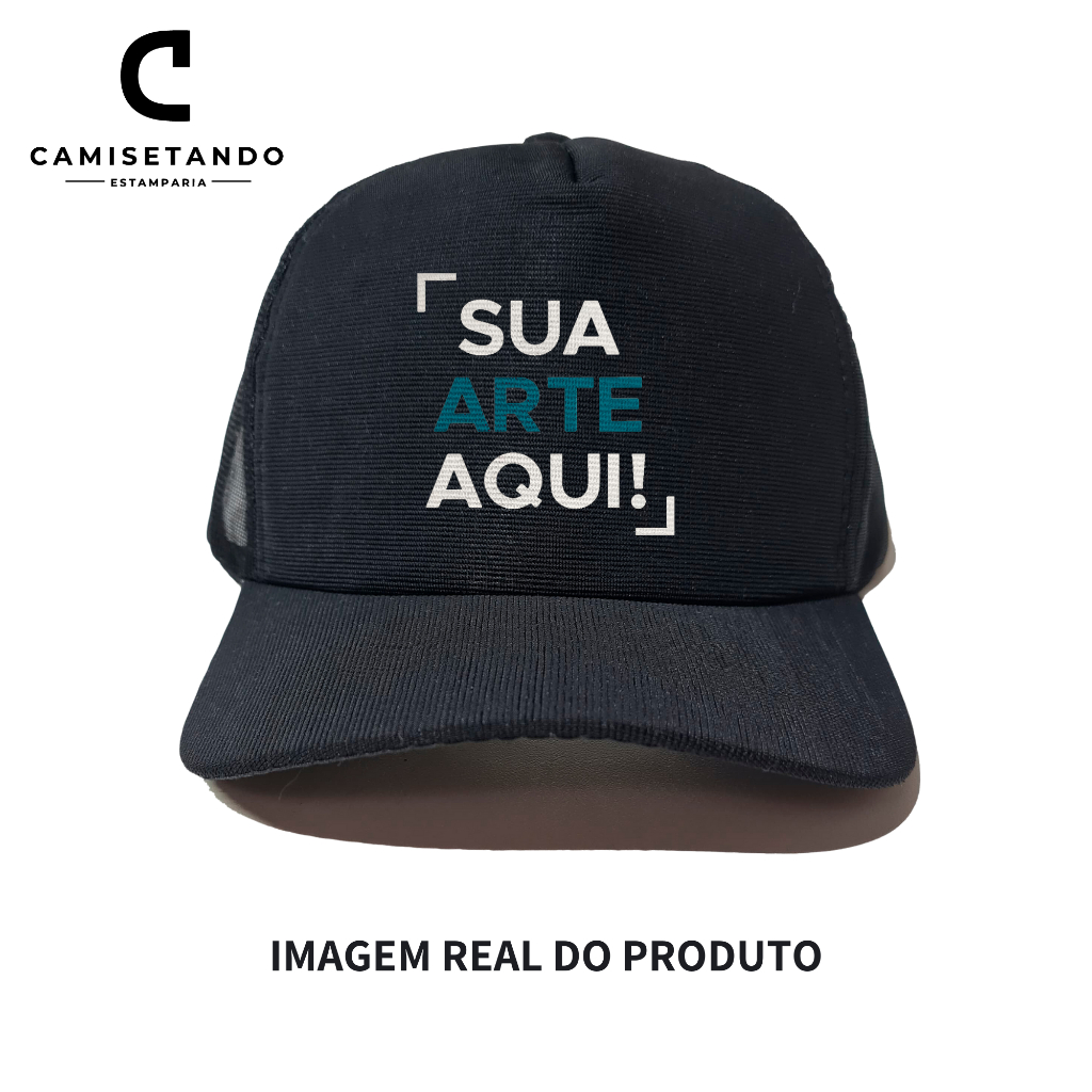 Boné Personalizado Com Sua Marca ou Arte Para Eventos, Festas e Empresas - Envio Rápido em Oferta na Shopee