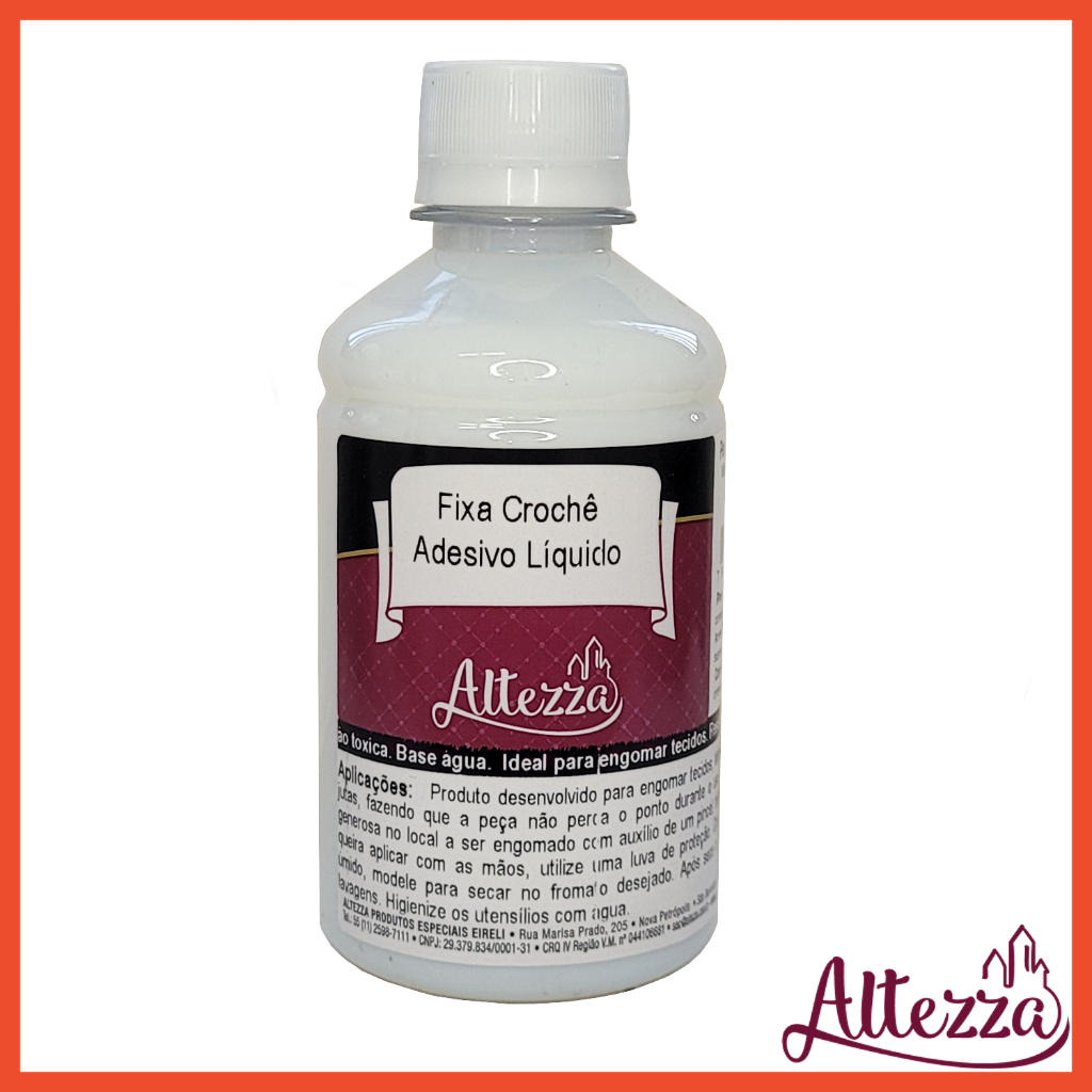 Fixa Croche Amigurumi Linhas Barbantes 250ml Altezza