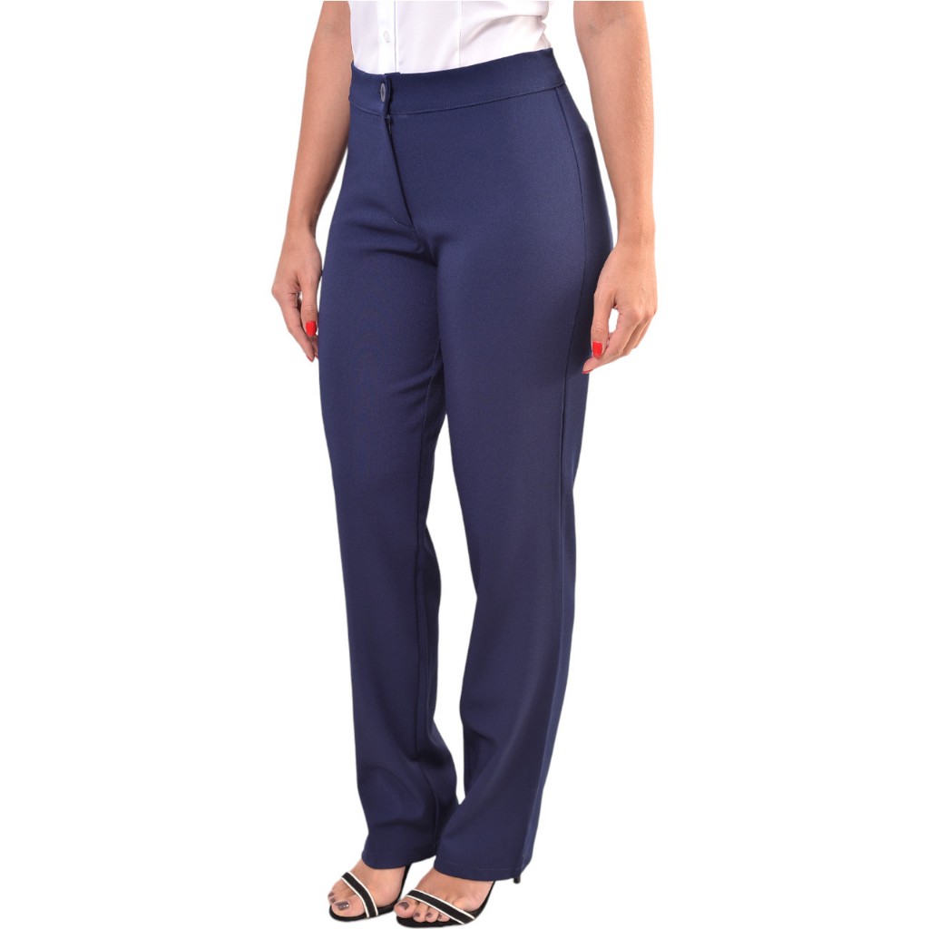 Calça Social Feminina  Para Uniforme De Escritório em Oferta na Shopee