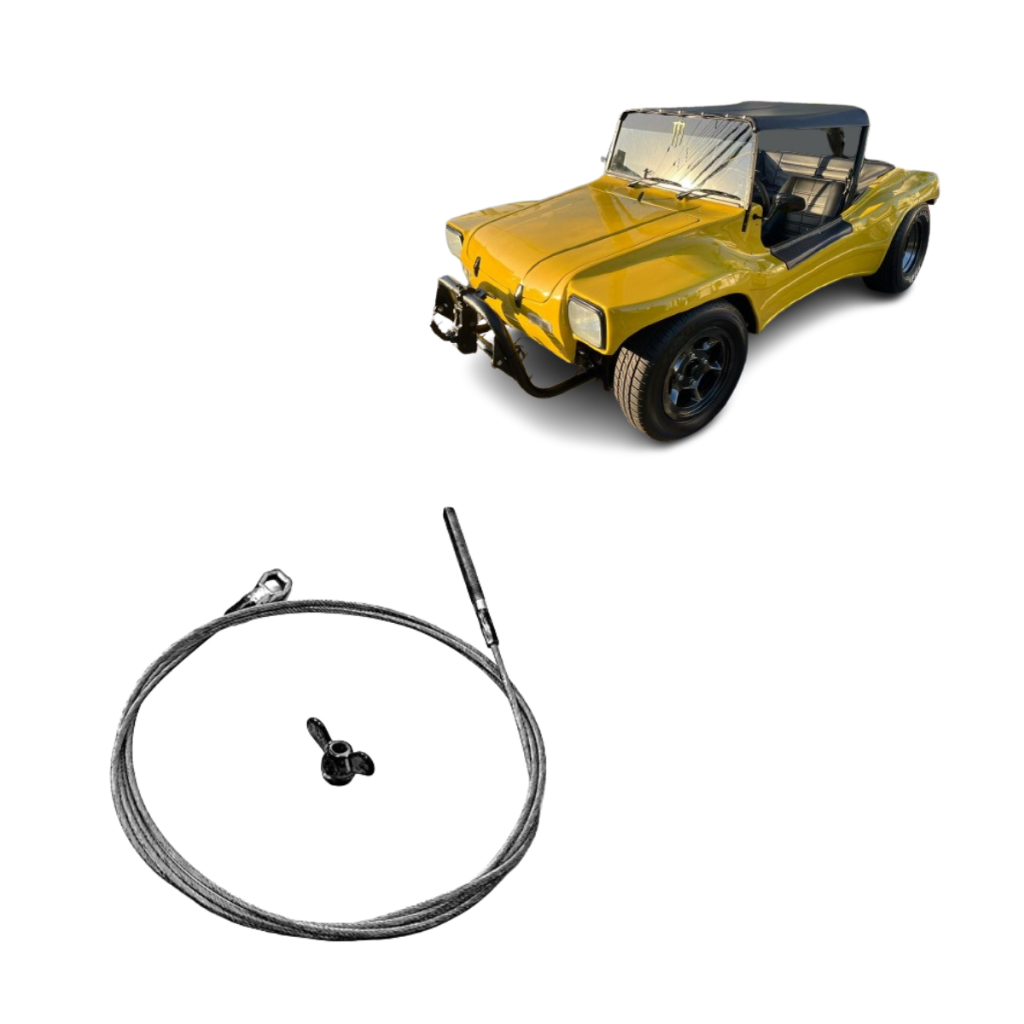 Cabo De Embreagem Com Porca Borboleta Buggy Todos 1940mm