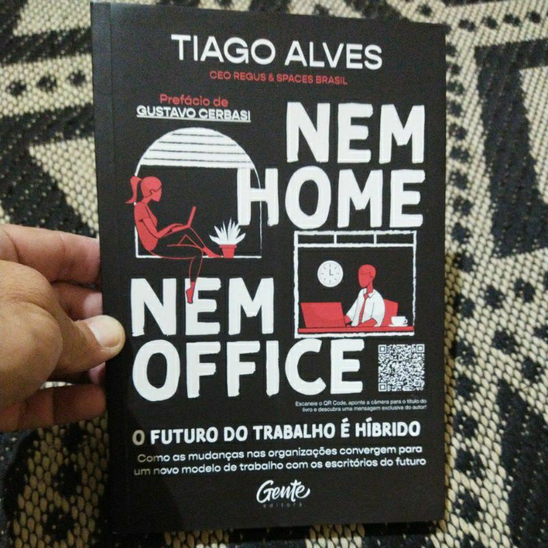 livro nem home nem Office o futuro do trabalho é híbrido - Tiago Alves