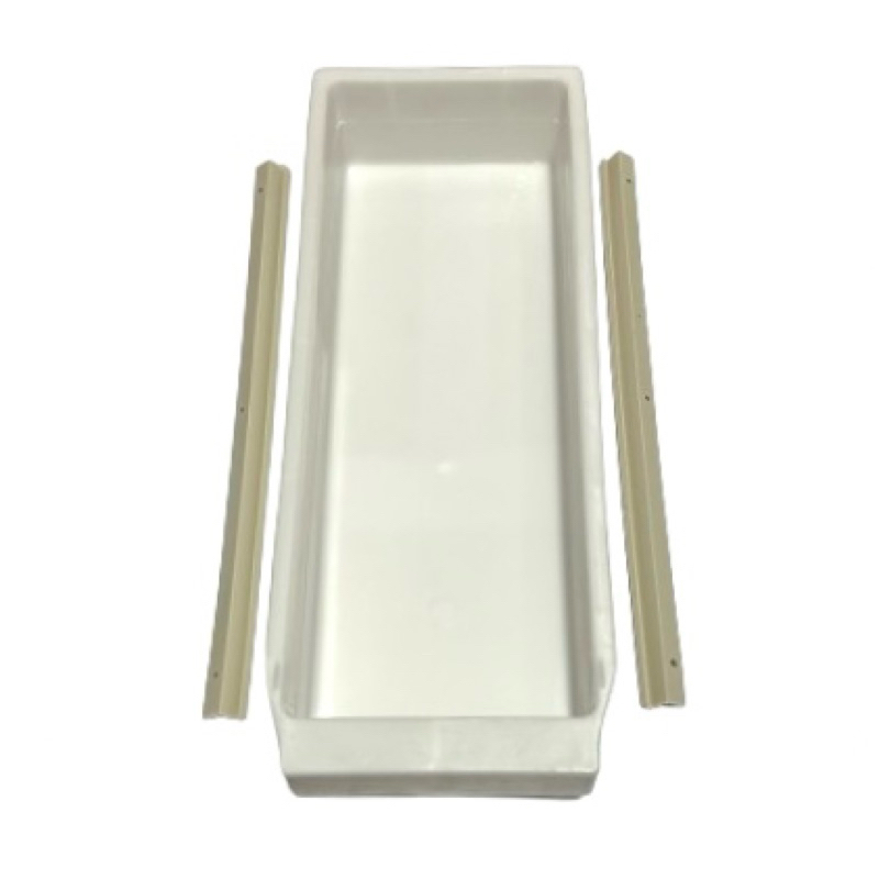 Gaveta Plástica Branca Para Mesa Bancada De Máquinas Costura Industrial Doméstica em Oferta na Shopee