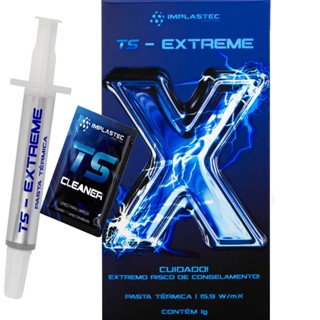 Pasta Térmica Implastec Ts Extreme 15.9w/mk 1g High End em Oferta na Shopee