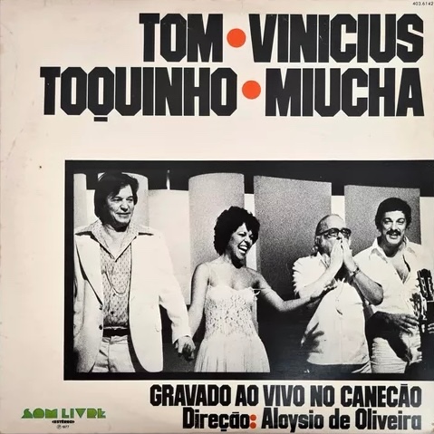 Tom Vinicius Toquinho Miúcha LP Vinil