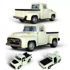 carrinho metal pickup linha premium pintura especial fricção modelos raros classicos