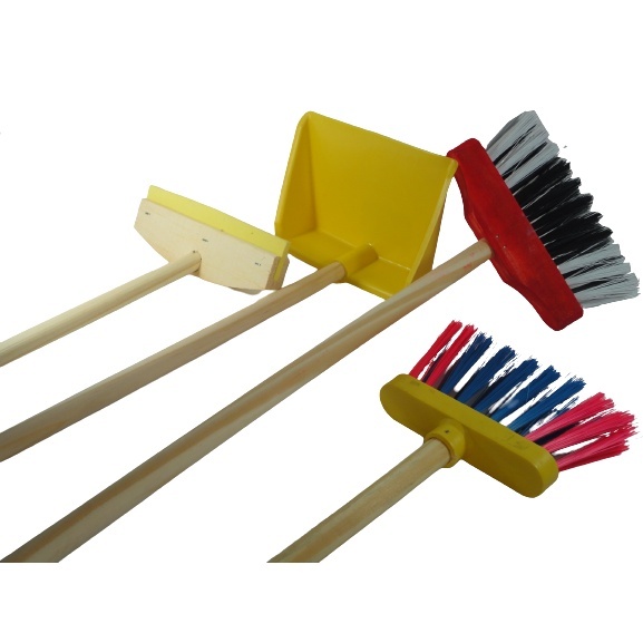 Mini Vassouras Rodo Pa Limpeza Brinquedo Infantil Educativo Registro Inmetro