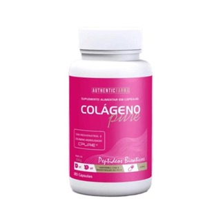 Colágeno Hidrolisado 120 Caps Authentic farma Sabor Sem sabor em Oferta na Shopee