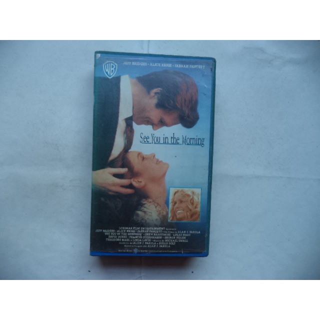 Fita Vhs See You in the Morning Original Legendado Farrah Fawcett Jeff Bridges