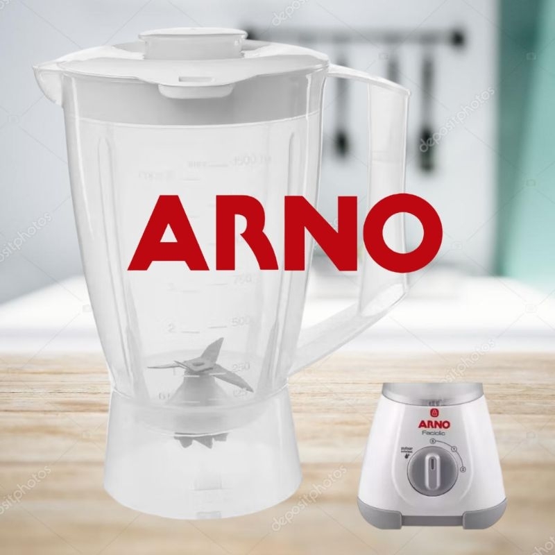 Copo Liquidificador Arno Optimix Plus LN37 Faciclic Top LN38 Power Mix 550W Jarra Compatível Alta Qualidade Envio Rápido