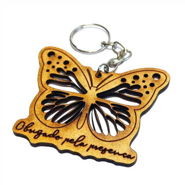 Chaveiros Mdf Festa Aniversário Borboleta Lembrancinha personalizado