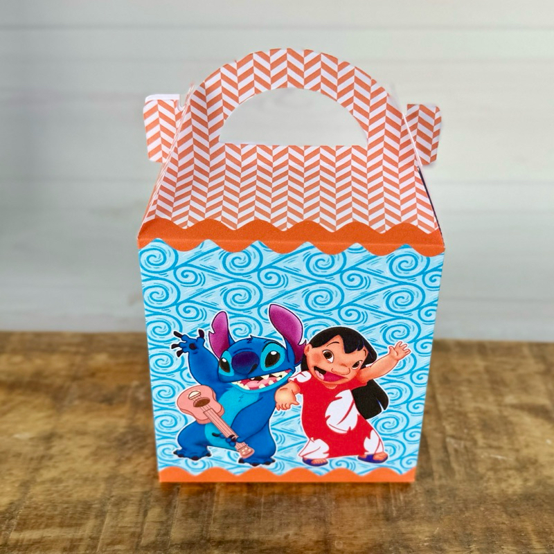 Caixa Maleta Stitch | Pegue e Monte | Personalizados | Lembrancinhas | Festa infantil | Aniversário